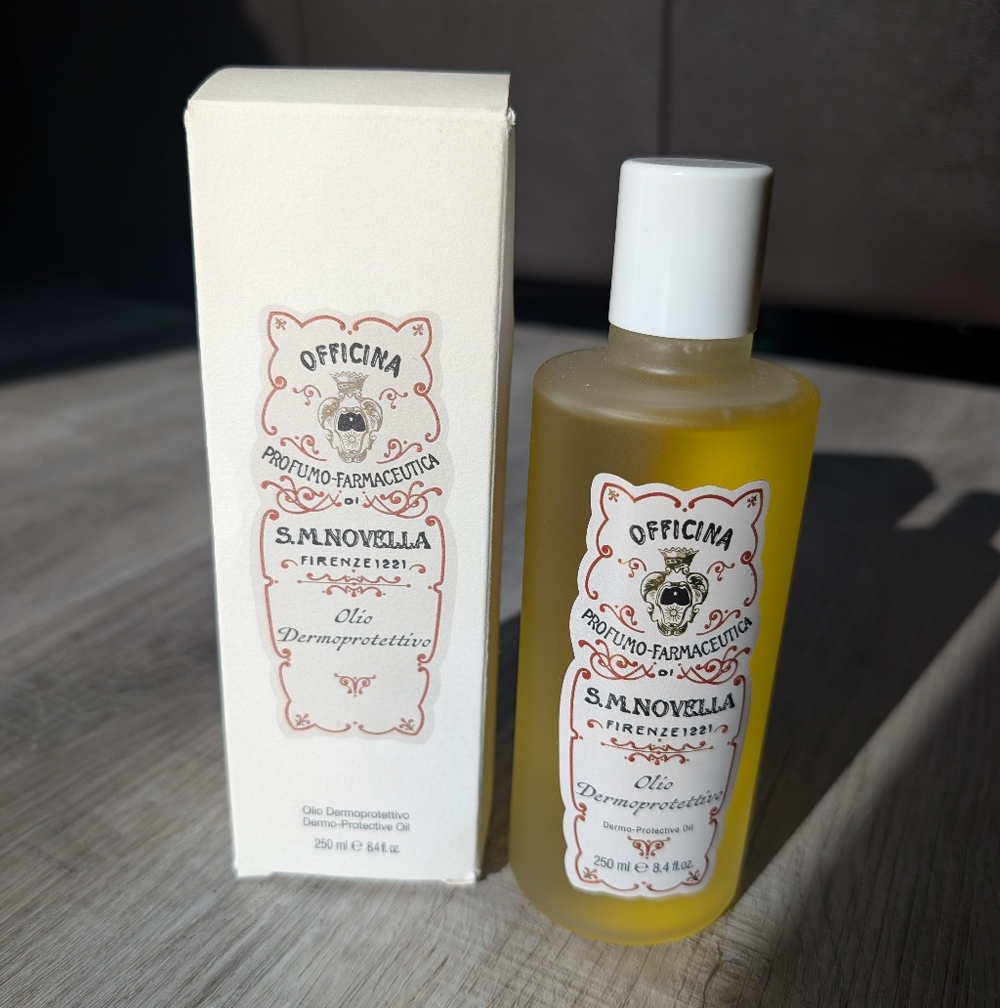 NEW & AUTHENTIC Santa Maria Novella Dermo Protective Anti-Aging Oil 250ml /8.4oz